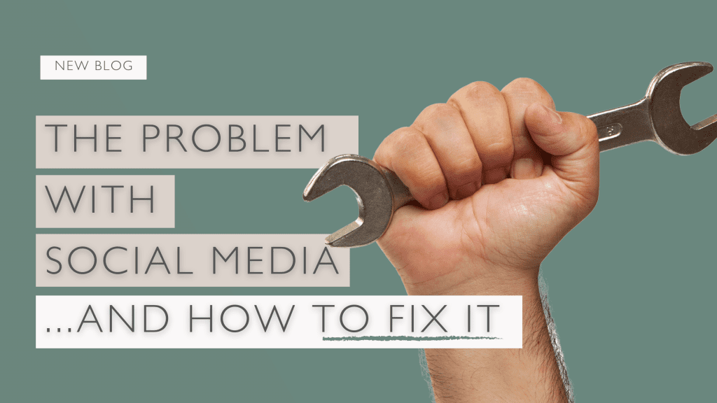 Problem with social media